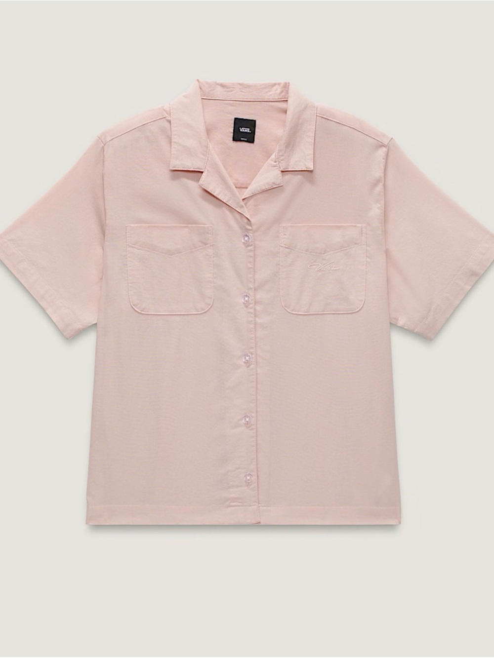 Vans Cassidy Camp Shirt Button-Down Shirt | Size L